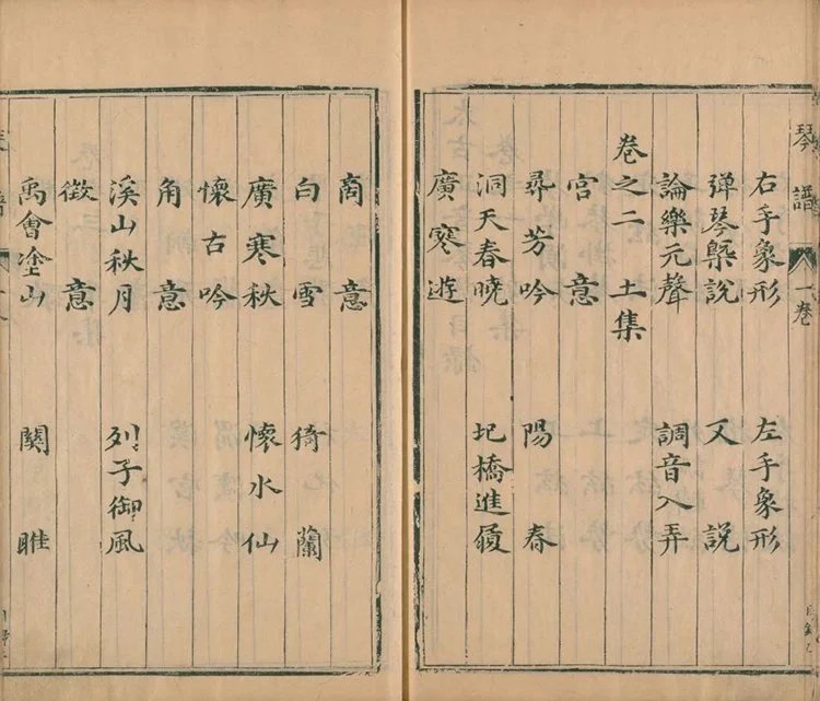 太古正音琴谱插图2
