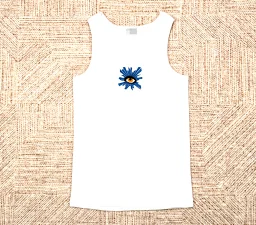 thumbnail for House vest eye pattern appliqué
