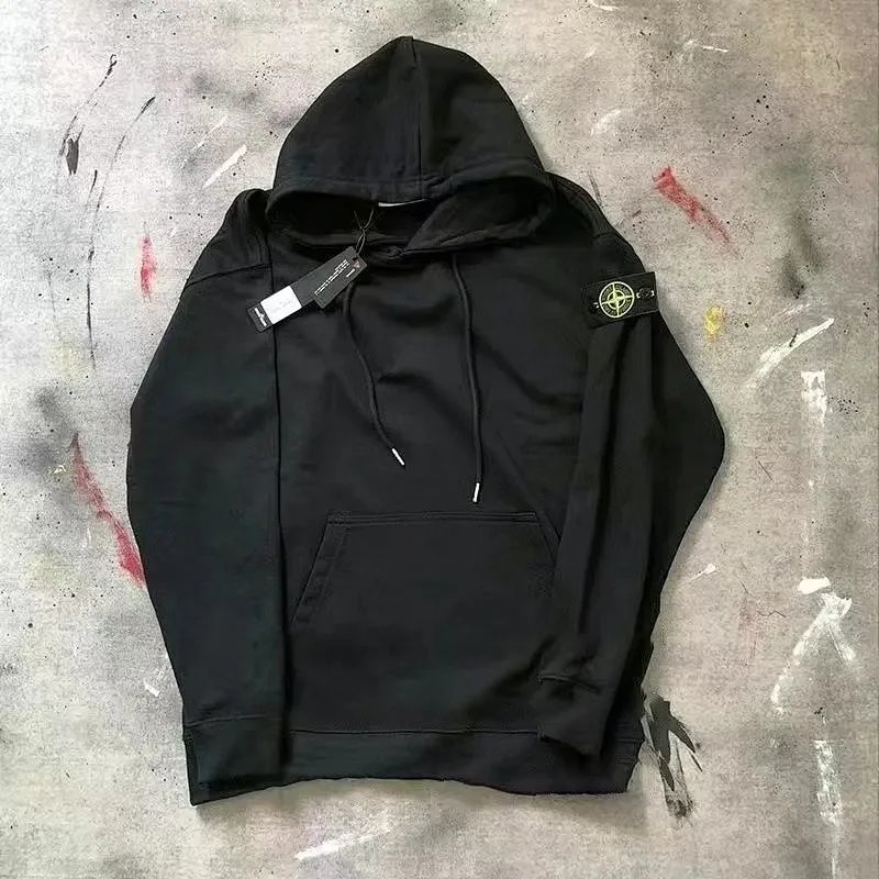 Hooded sweatshirt black
