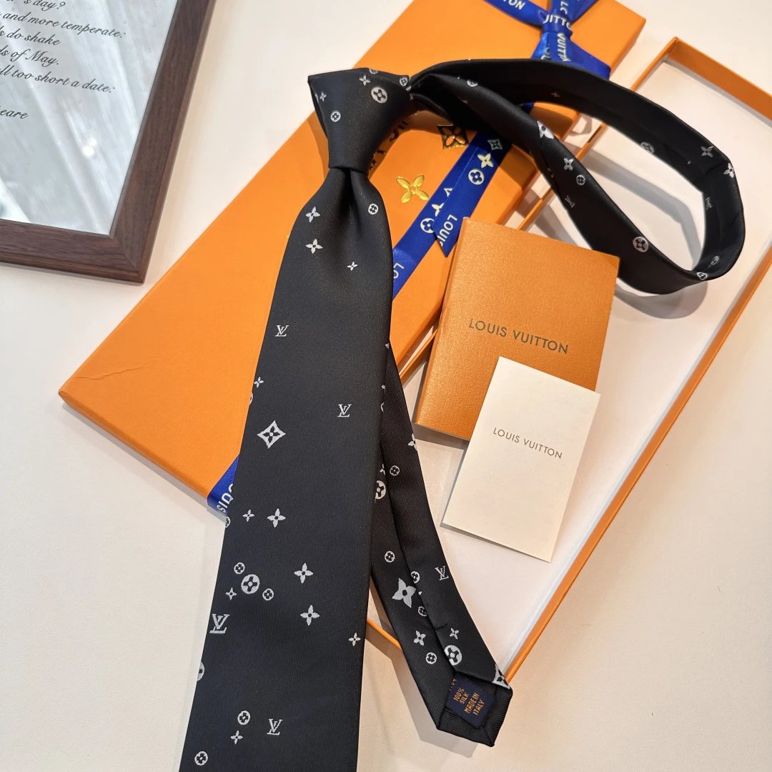 Louis Vuitton Ties Monogram Silk Tie image 6