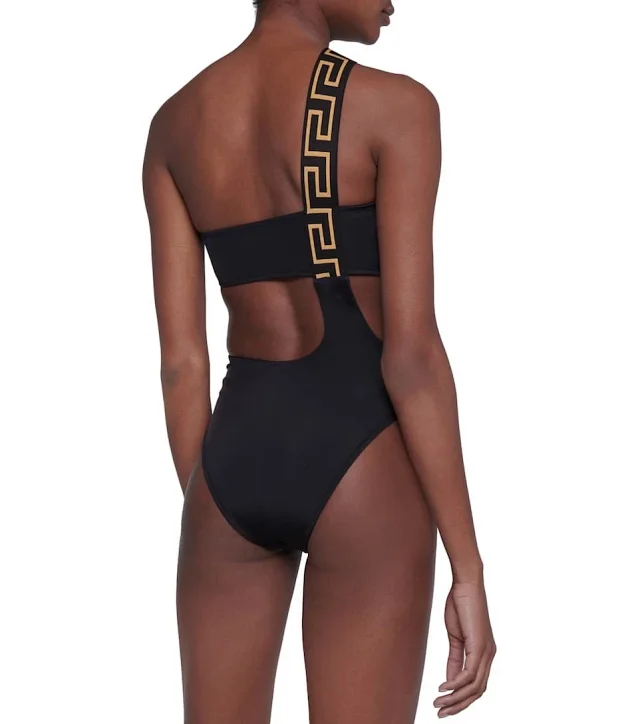 Versace Swimwear Cutout one-piece swimsuit with Medusa hardware product detail image 14