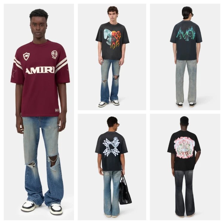 AMIRI Vintage Graphic T-Shirts [40 styles]