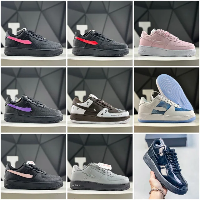 Unbranded Sneakers Low-Top with Contrast Side Overlay product detail image 1