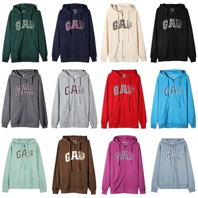 GAP Classic Logo Full-Zip Hoodie