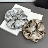 Miu Miu Polka Dot Satin Scrunchie