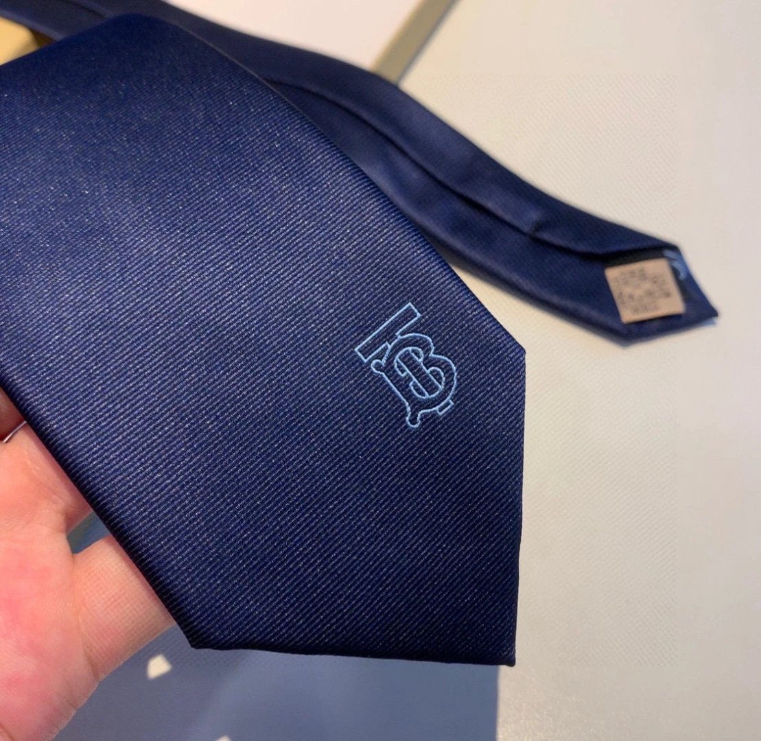 Burberry Ties TB Monogram Silk Tie image 3
