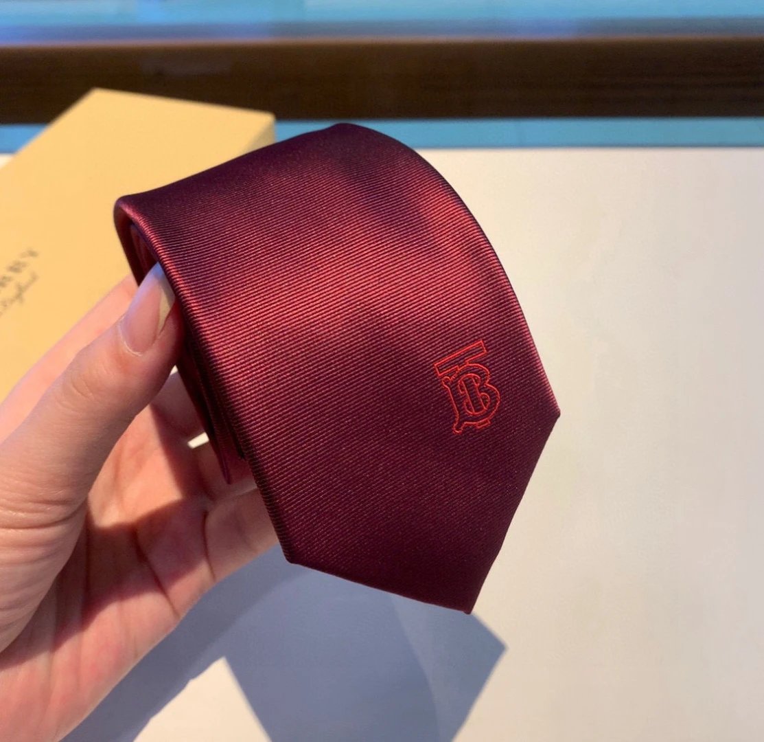 Burberry Ties TB Monogram Silk Tie — 02