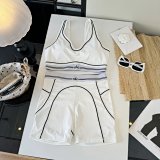 Alo Yoga High-Waisted Performance Shorts & Sports Bra Set