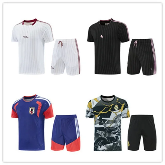 Unbranded Football Jerseys Short-Sleeve Jersey and Shorts Set product detail image 1