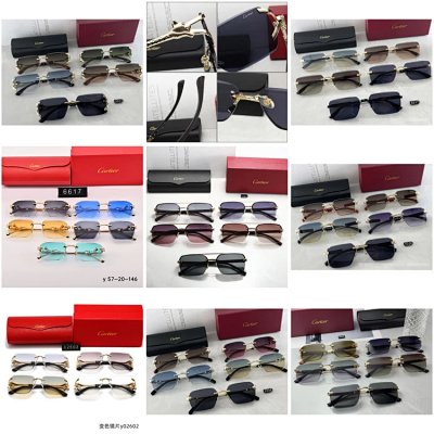 Cartier Rimless Sunglasses [39 styles]