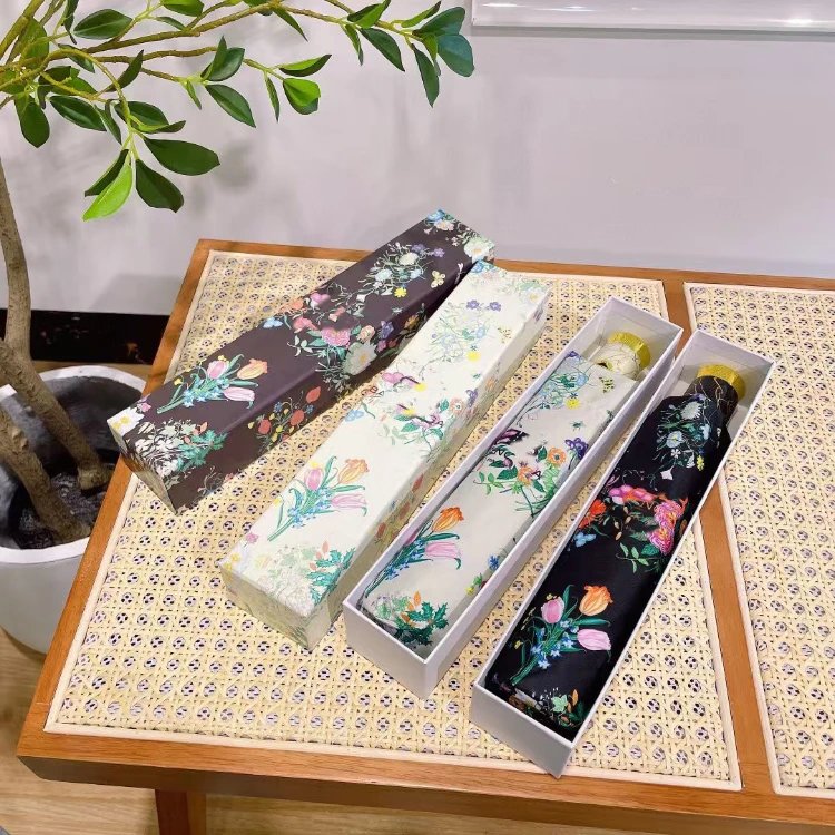 Floral Print Folding Umbrella [4 styles]