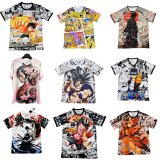 Anime Manga Graphic Print T-Shirts