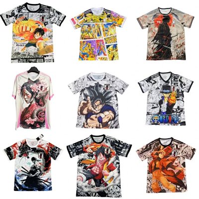 Anime Manga Graphic Print T-Shirts