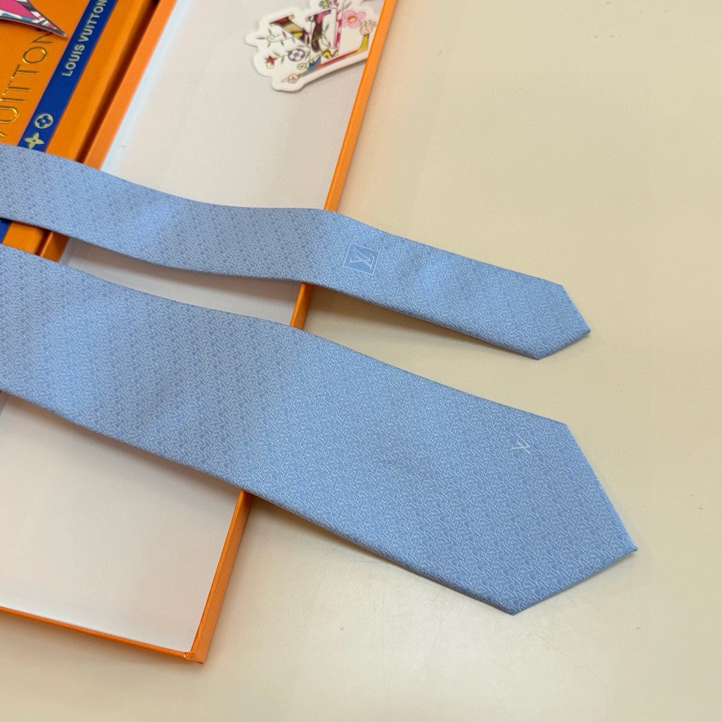 Louis Vuitton Ties Geometric Jacquard Tie image 4