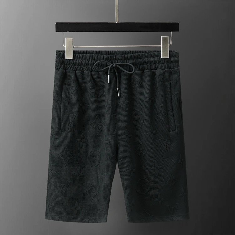 Unbranded Shorts Drawstring printed casual — SKU-39-29061 Black
