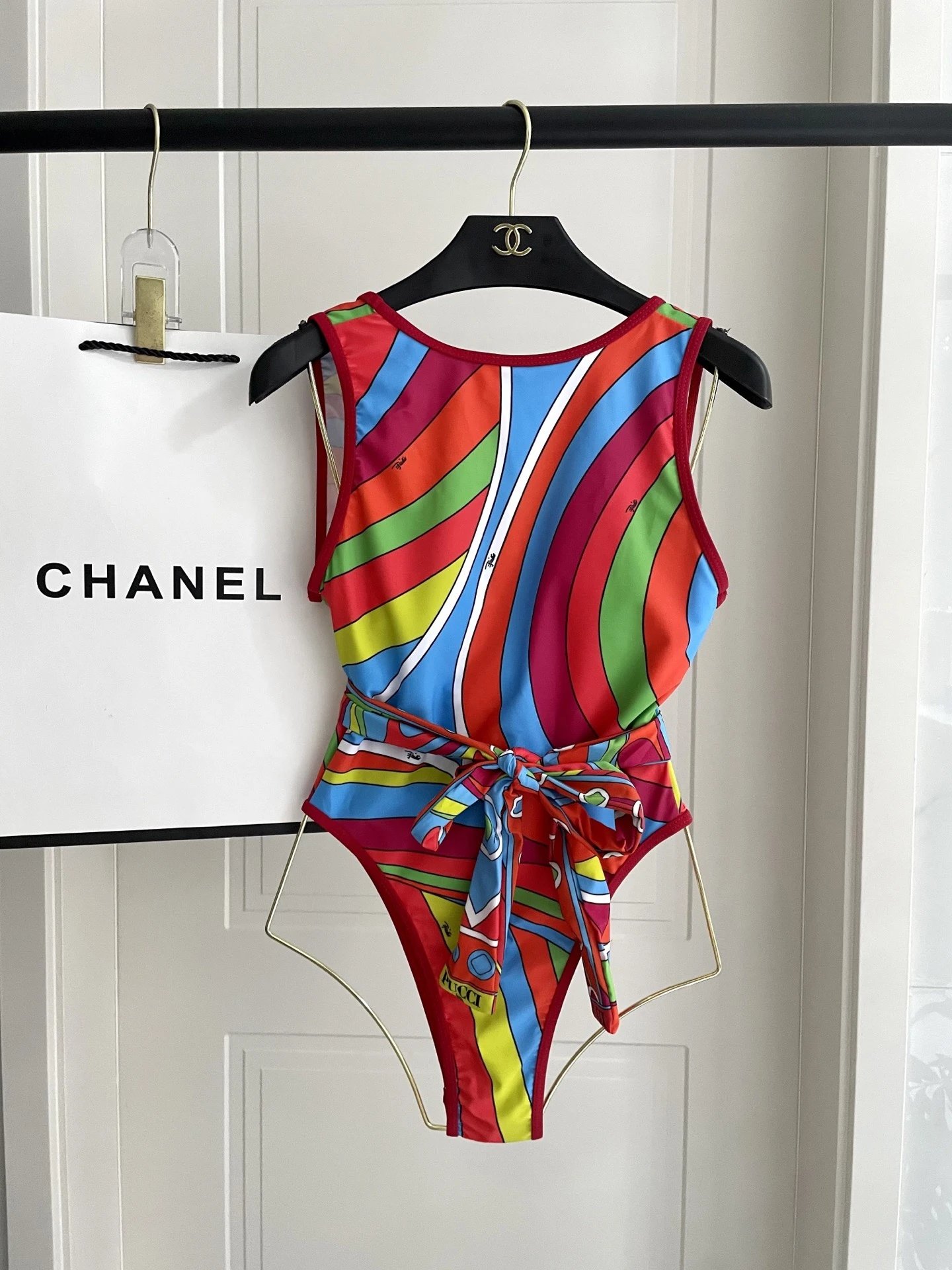 Emilio Pucci Swimwear Printed One-Piece Swimsuit image 3