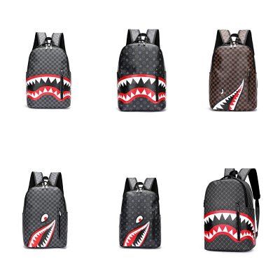 Shark Mouth Graphic Backpack [6 styles]