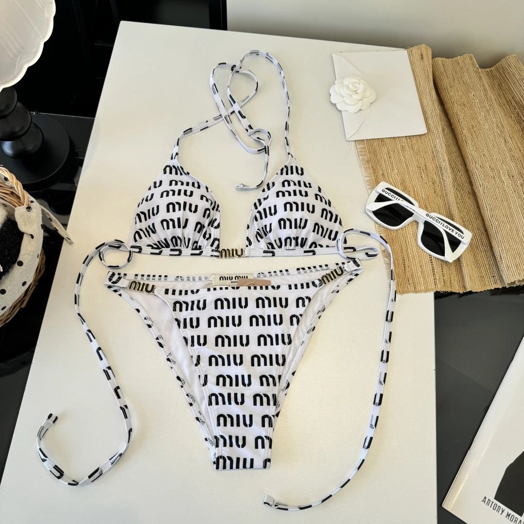 Miu Swimwear Triangle Bikini Sets — 6