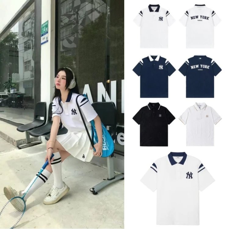 MLB Embroidered Logo Polo Shirts [4 styles]
