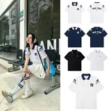 MLB Embroidered Logo Polo Shirts [4 styles]