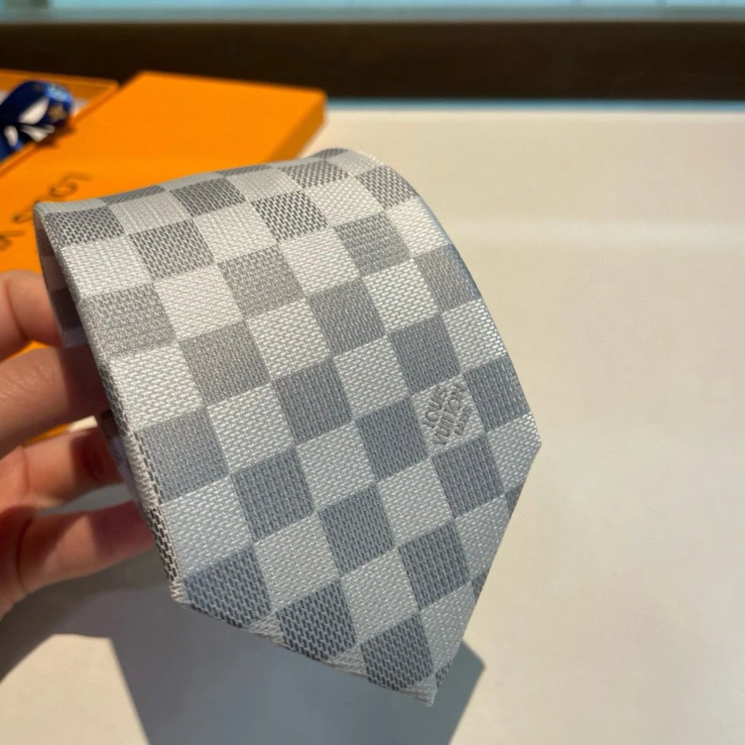 Louis Vuitton Ties Checkered Jacquard Tie product image