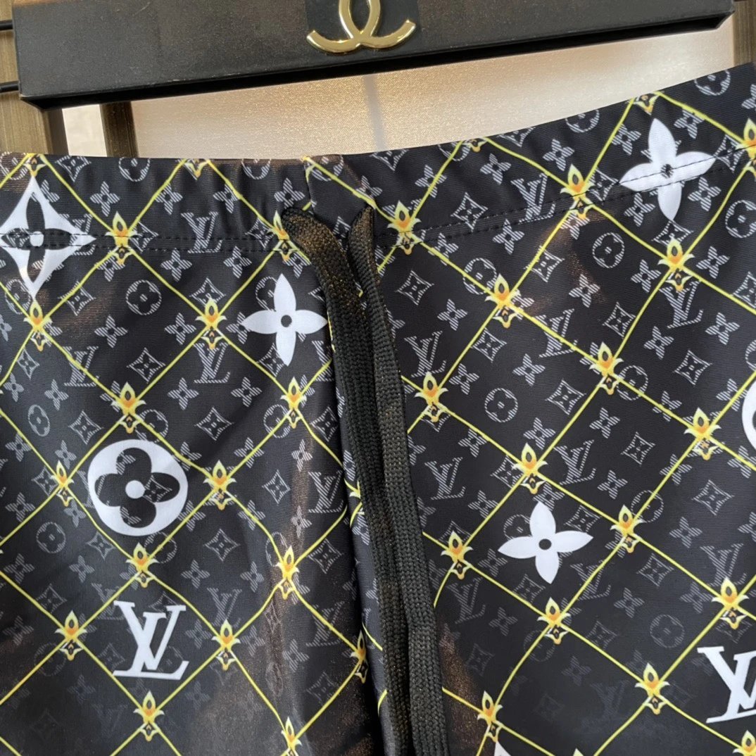 Louis Vuitton Swimwear Drawstring Monogram Swim Trunks image 4