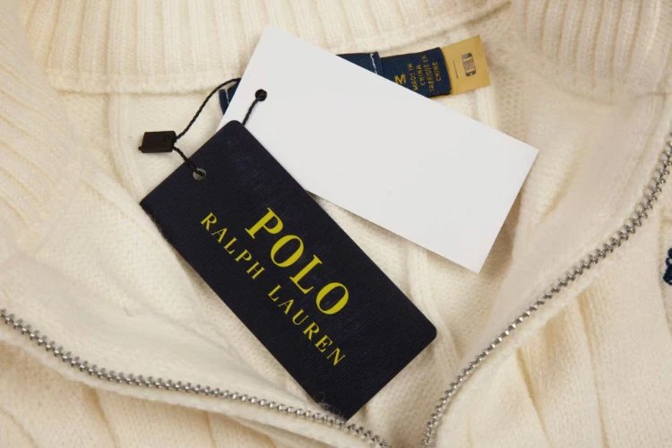 Polo Ralph Lauren Knitwear Cropped cable-knit full-zip mock-neck cardigan image 4