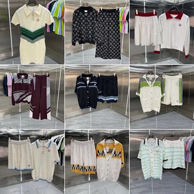 Tennis Club Knit Polo Sets [9 styles]