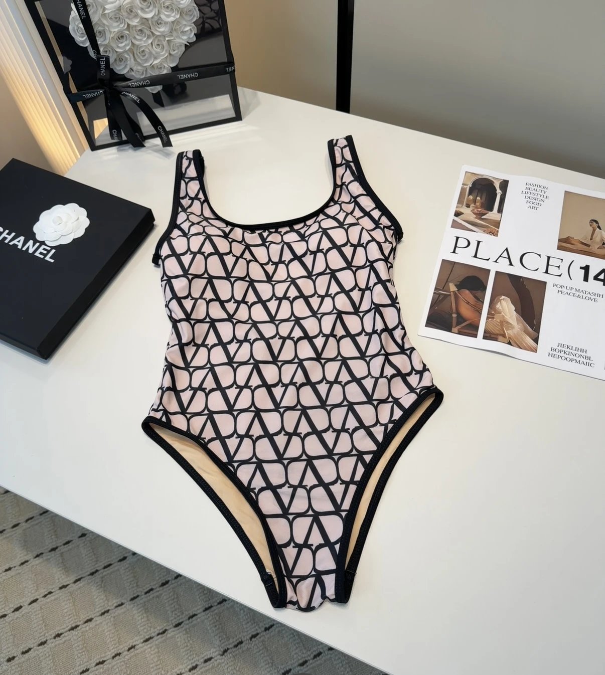Valentino Swimwear One-Piece Swimsuits, Assorted Prints — 02