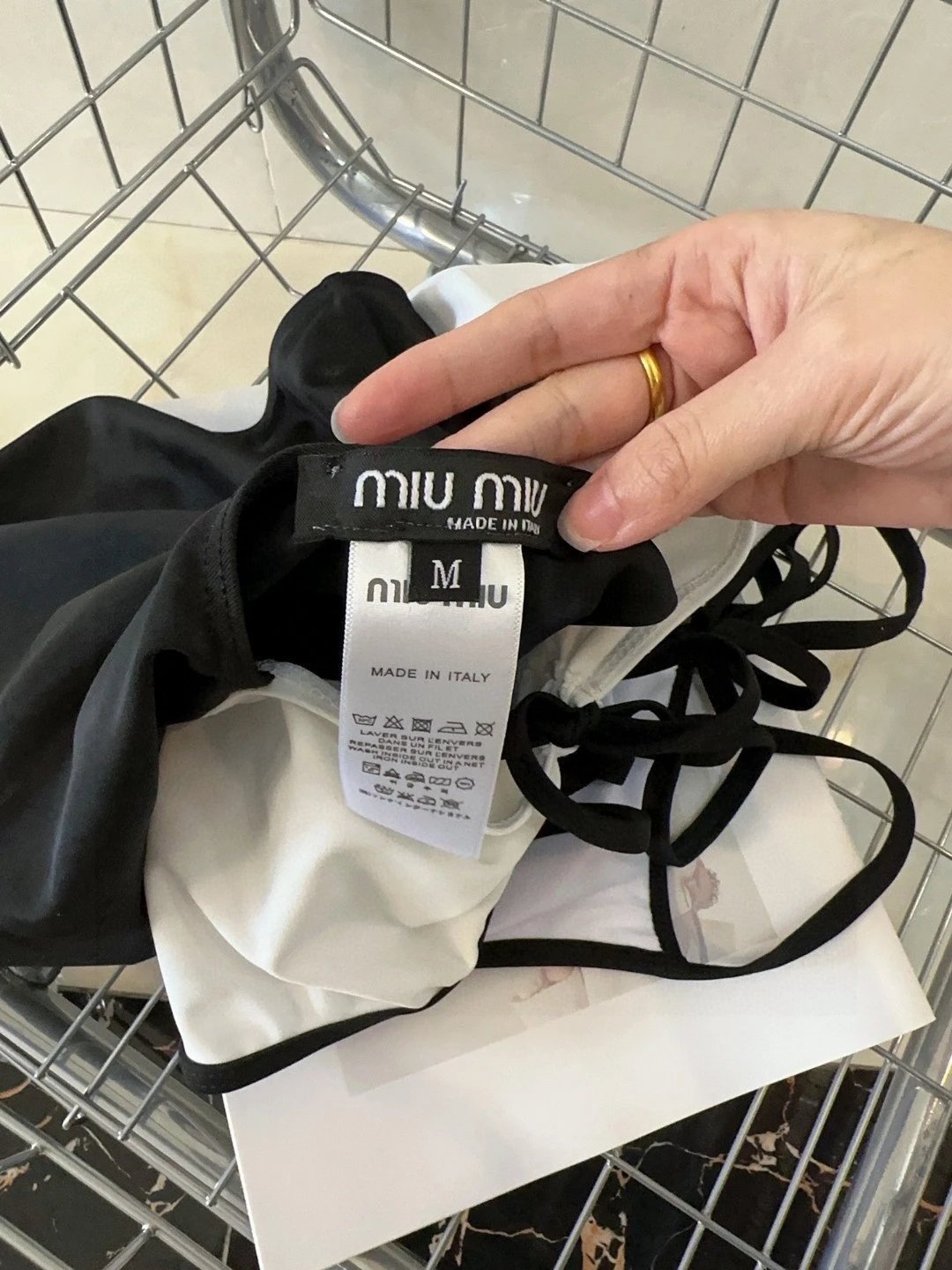 Miu Swimwear Logo One-Piece Swimsuit image 6