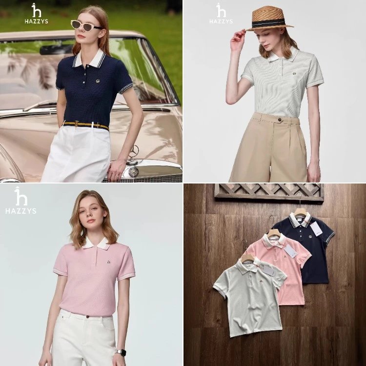 Hazzys Logo Polo Shirts [3 styles]