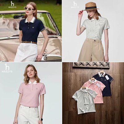 Hazzys Logo Polo Shirts [3 styles]
