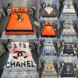 Logo-Print Bedding Sets [39 styles]