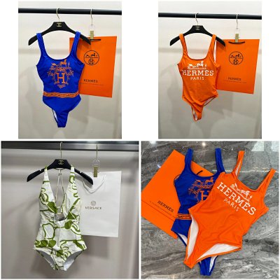 Hermès and Versace Swimwear Collection