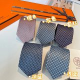 Hermès H Twill Silk Tie