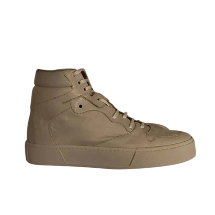 Unbranded Sneakers High-Top Lace-Up Leather — 14