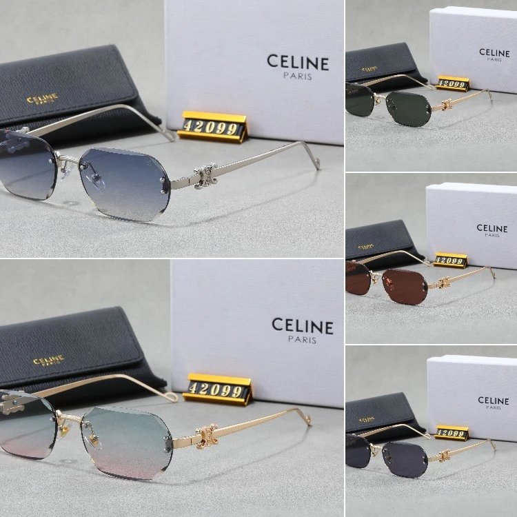 Celine CL42099 Rimless Sunglasses