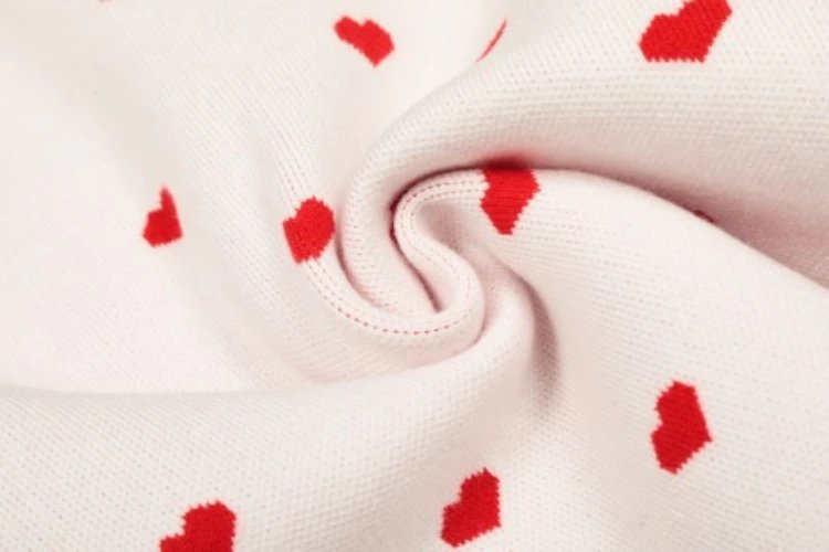 AMI Knitwear Heart Jacquard Button Cardigan image 7