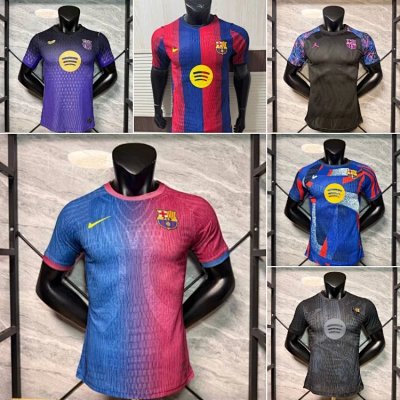 FC Barcelona 2024-25 Spotify Third Kit Sports Jerseys