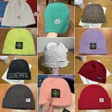 Turn-Up Logo Knit Beanies [35 styles]