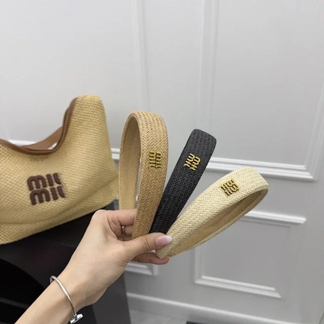 Miu Uncategorized Woven Padded Headband product detail image 2