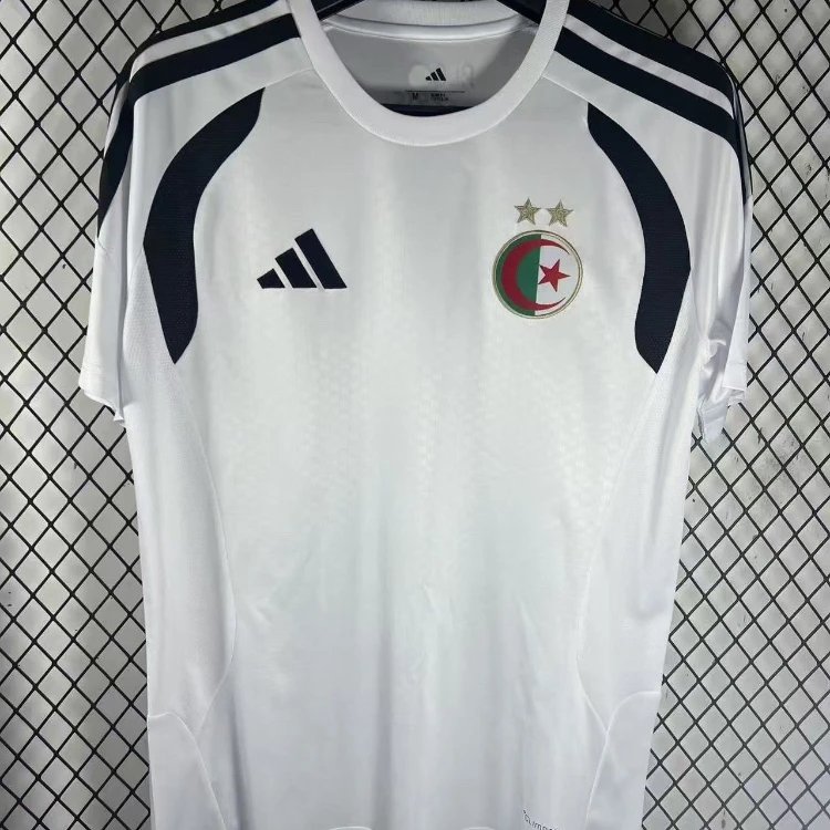 Adidas Football Jerseys Algeria Training Jersey — SKU-08-2627 Algeria – White – Training Suit