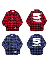 Sp5der Plaid Long-Sleeve Shirts [2 styles]