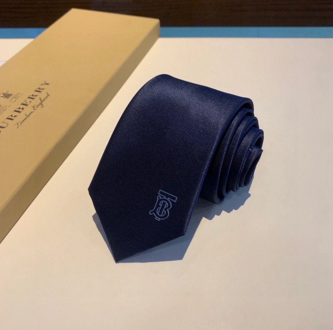 Burberry Ties TB Monogram Silk Tie image 6