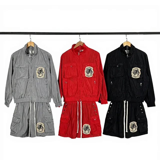 Saint Vanity Jackets Patch Cargo Jacket product detail image 1