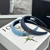 Loewe Anagram Denim Headband