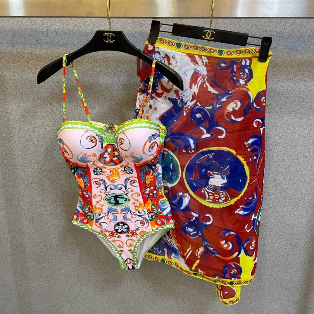 Versace Swimwear Cutout one-piece swimsuit with Medusa hardware — 5