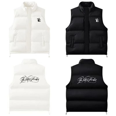 Stussy Logo Puffer Vests [2 styles]