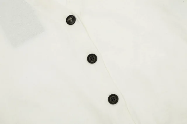 Vivienne Westwood Knitwear Striped-trim V-neck button cardigan product detail image 7