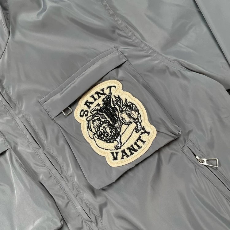Saint Vanity Jackets Patch Cargo Jacket image 9